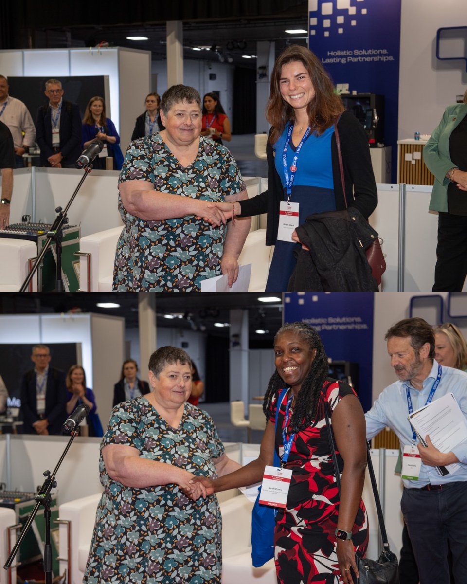 BritishBloodTS's tweet photo. 🏆 Congratulations to our #BBTS2026 Poster Award winners!
🩸 Dearbhla Butler
🧪 Thomas Bailey-Schmidt
🔬 Ellis Eaves
📚 Manall Marakkar
❤️ Miriam Amaral
⚖️ Nicole Priddee
Celebrating fantastic research, innovation and expertise across our transfusion community 👏🩸
#PosterAwards https://t.co/bjQBwK9Q0B