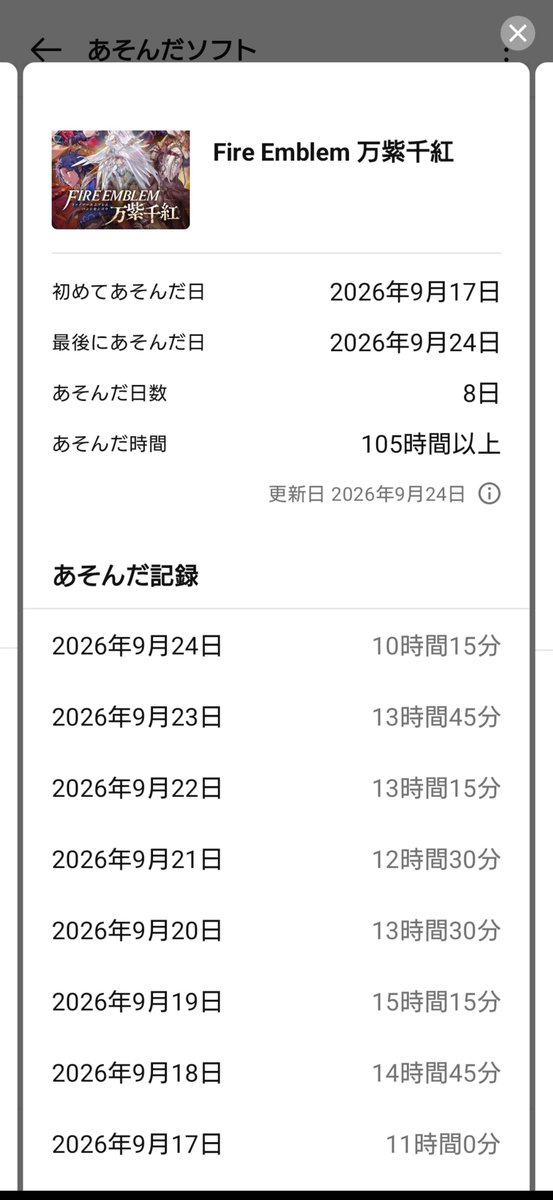 laststart__'s tweet photo. 8日で100時間超えとる https://t.co/GENWXsiuAL
