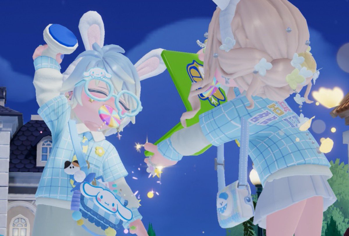 pppnnn29's tweet photo. 月きれいだったからうさぎー🫶
オダチケ26枚スタンプありがと🥺！！笑

@nemune1127 https://t.co/FLtere3bun