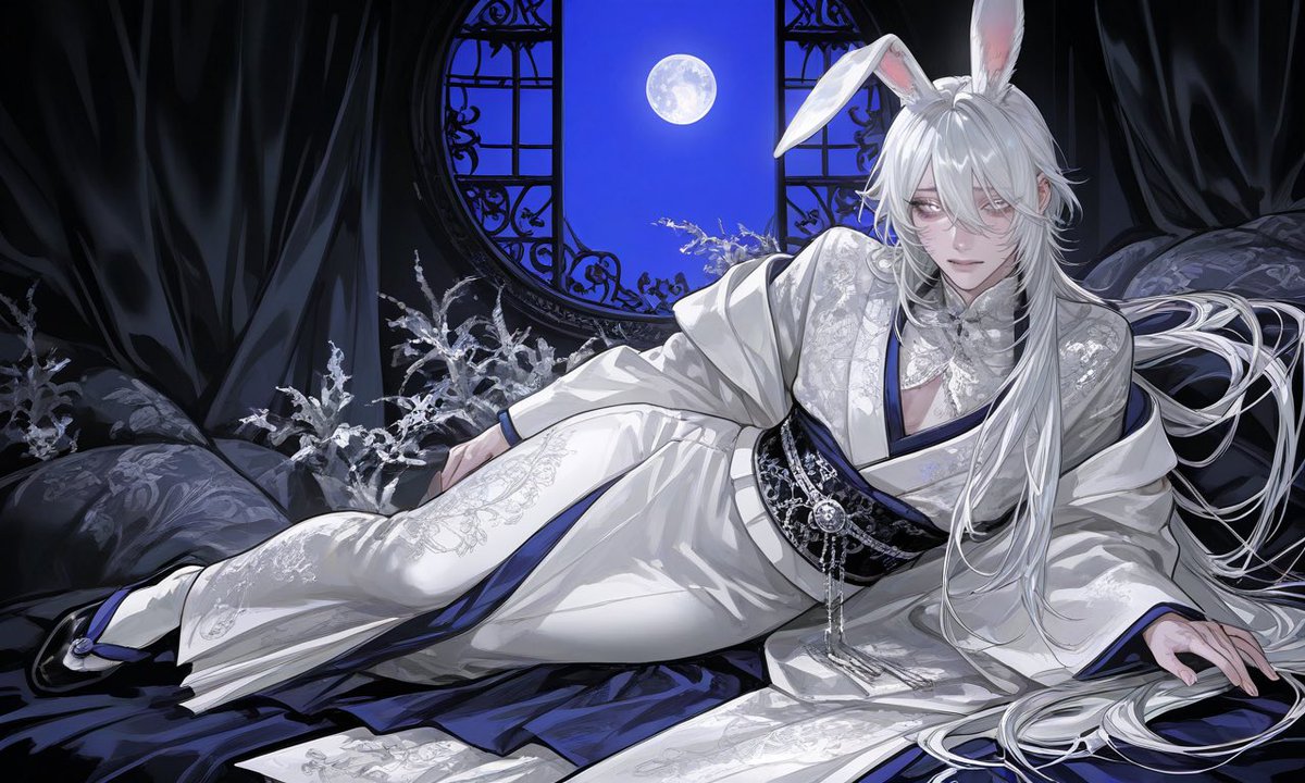 79ky2's tweet photo. 【プロンプト配布】

十五夜うさぎ🐇

背景入って無いです❕
引用で誰でも見せてください🎶
🔗 https://t.co/Fgcvk9vzhI https://t.co/9eIuIRlW3J