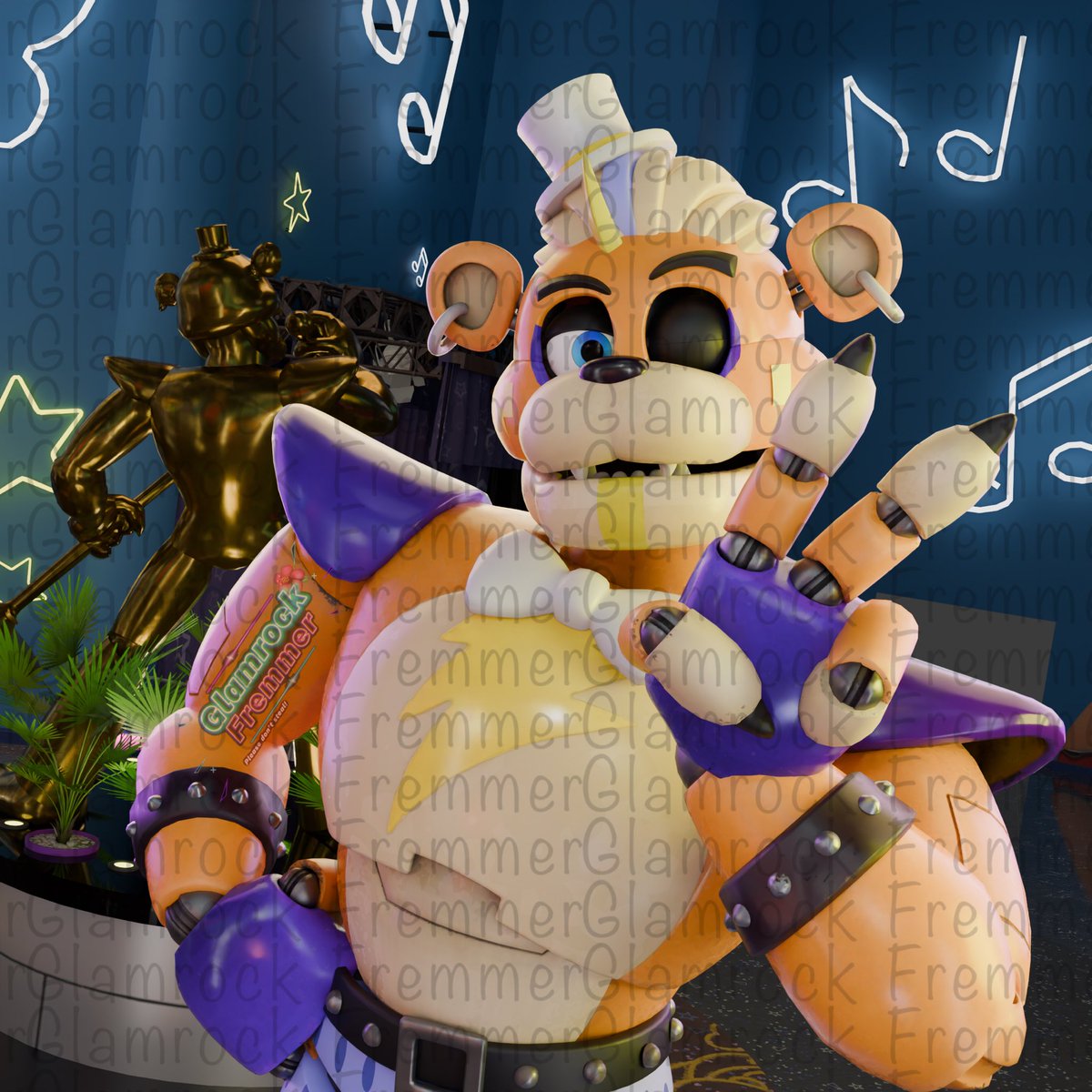 Glamrockfremmer's tweet photo. Freddy swap render
Models by TheRadicalbear , blackrose EraUltimatePack, _ M1sseròu and Zar0kuy
#fnafblender #fnafswap #glamrockfreddy #fnafsb https://t.co/5alfTgwQxC