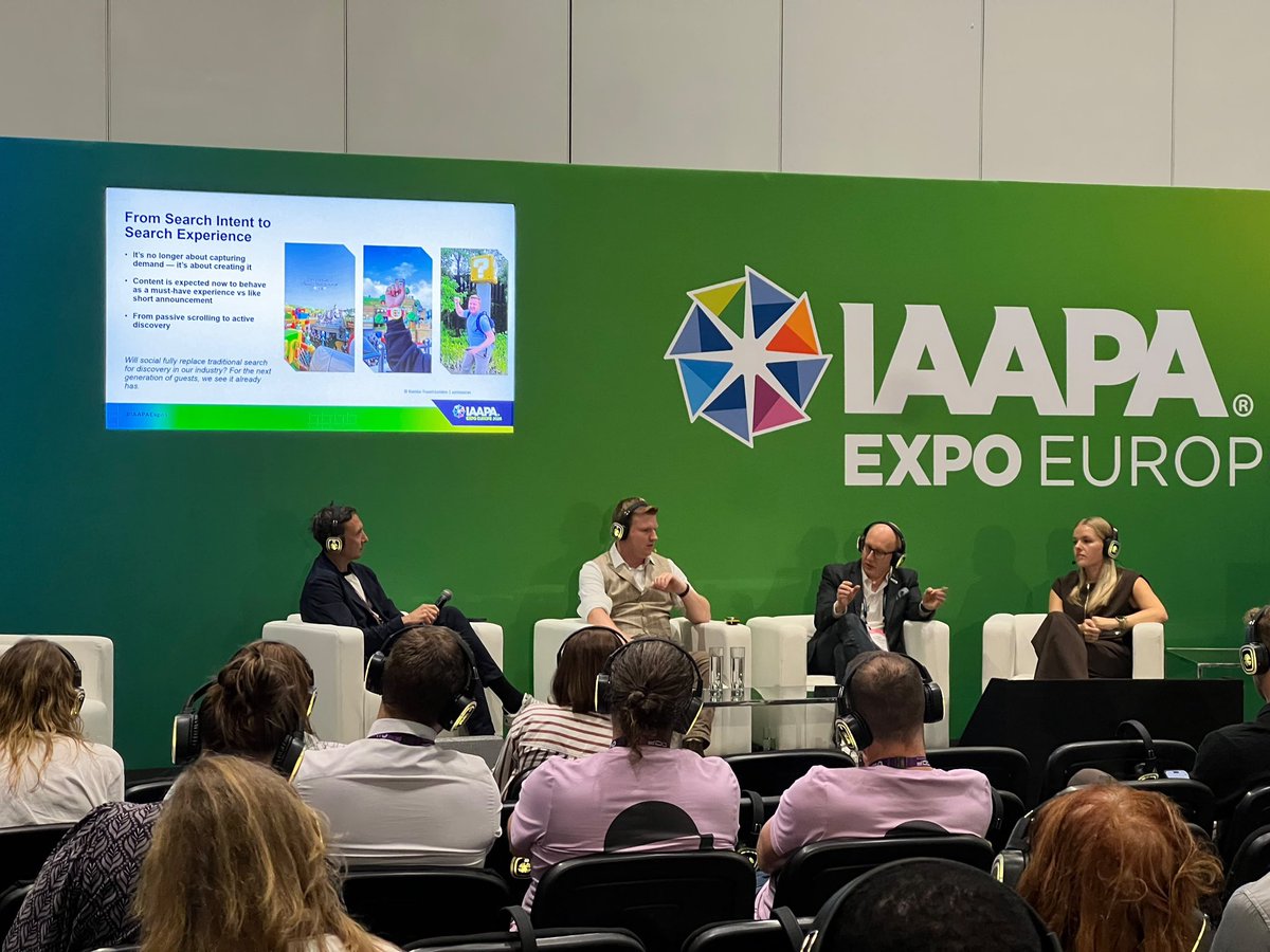 ThomasMack_EP's tweet photo. As a member of the IAAPA Board of Directors, strengthening our industry is an important matter to me. Sharing the experience and expertise we gathered in our resort with industry peers is one way to do so and I am thankful for the various team members who stepped in. #IAAPAExpos https://t.co/xteR7bTKce