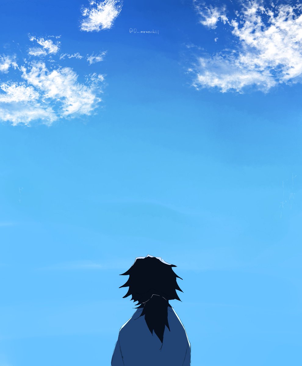 O__mmmochiii's tweet photo. 空はこんなに青いのに https://t.co/VI1HLyMzxE
