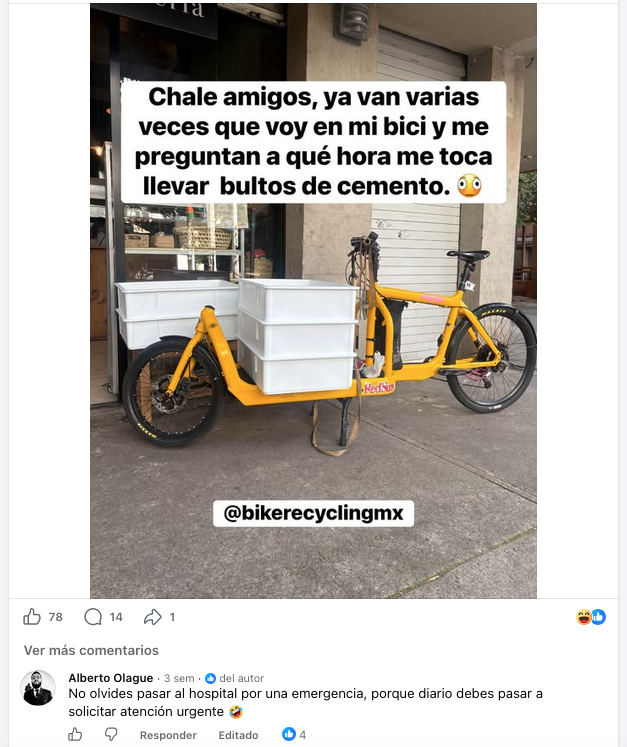 ge8af's tweet photo. @ixcolai @OyeTuAntonio entonces el que tiene que cargar diez bultos de cemento y llevar a su abuelita al hospital es real… https://t.co/vKzSCXpdWt
