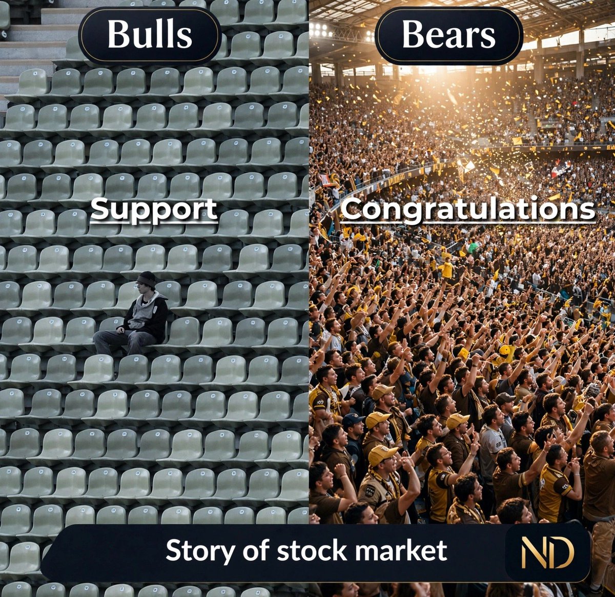 Nasir_dar101's tweet photo. And this is the story of stock market.
Chharrte suraj ko sab salam karte hain.
Girte Bazaar Me Kaun Apna, Chadhte Bazaar Me Sab Apne.
But Remember we are here to STAY.
#STOCKMARKET #PSX #KSE100