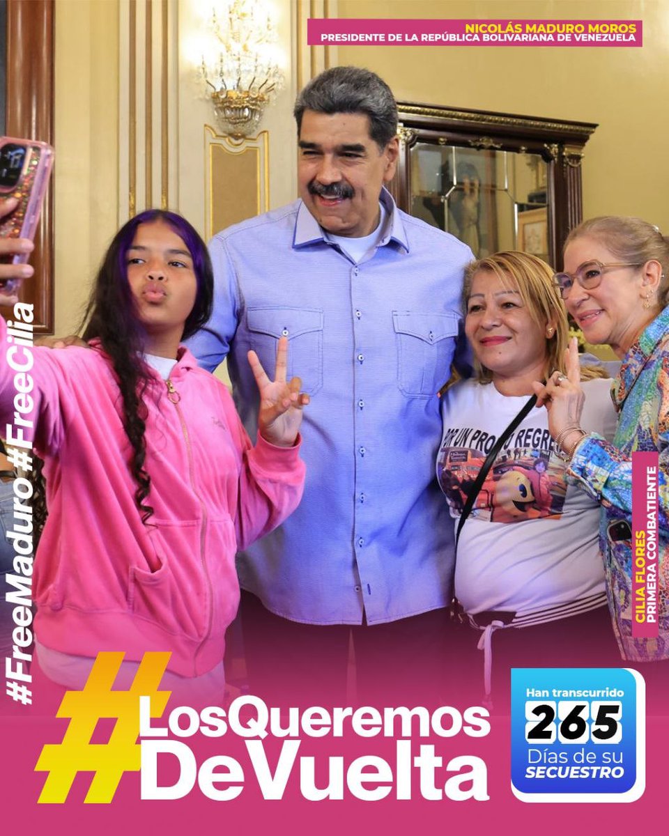 nicmaduroguerra's tweet photo. #LosQueremosDeVuelta 👉🏾✌🏾 https://t.co/T0a0cqtBJ0