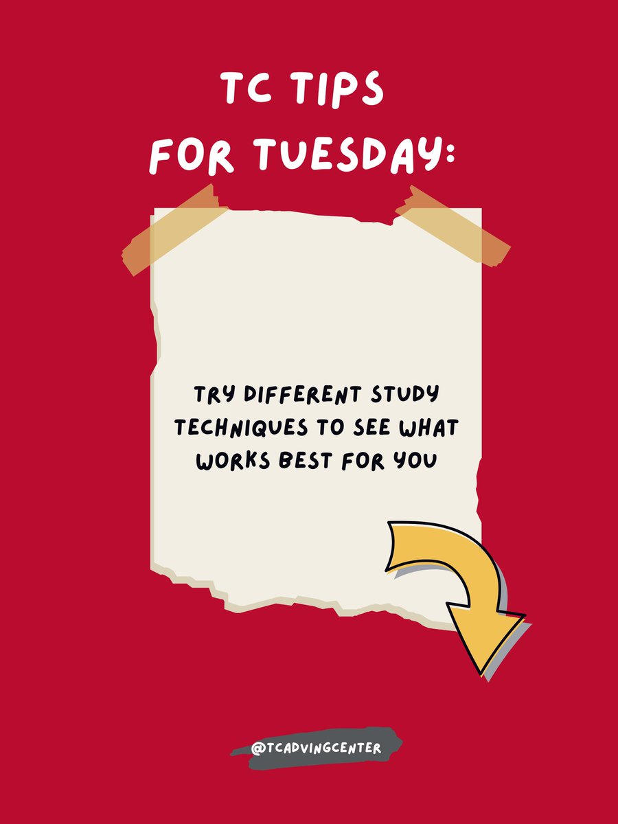 TCAdvising's tweet photo. It's Tuesday! Here is another tip. https://t.co/OD11sKt9zS