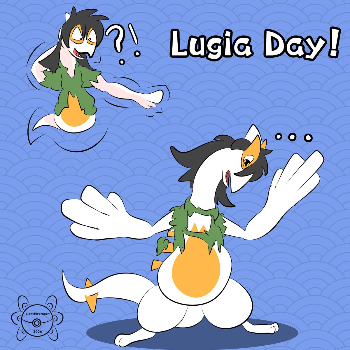 Lightfurdragon's tweet photo. Lugia TF for #lugiaday , one of my beloved pokemon, was feeling very depressed but now seeing this and doing me a new Icon lifted my mood so much  #tfeveryday #transformation #transfur #tf #pokemontf https://t.co/dFnKxvt7AB