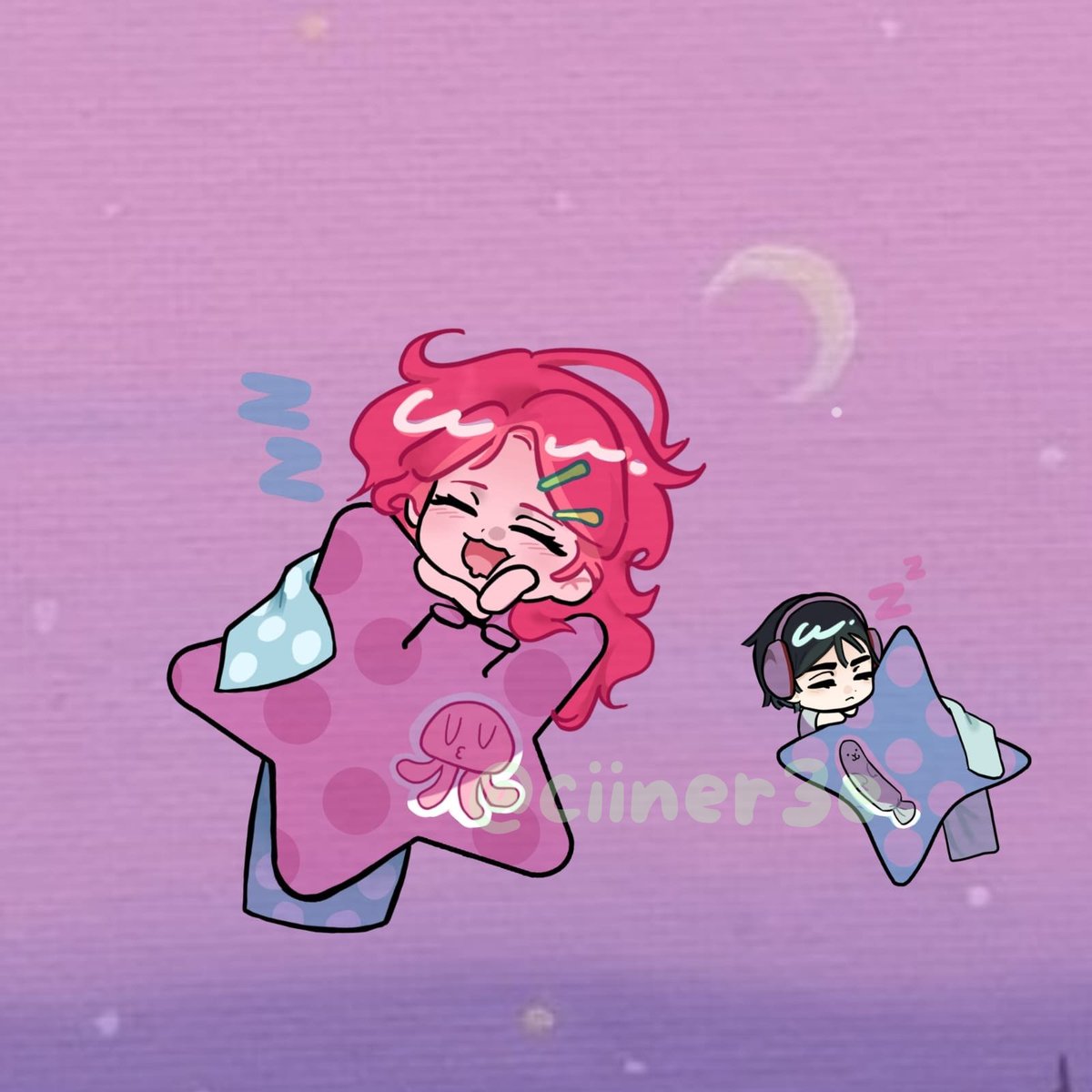 ciiner3e's tweet photo. Snoozing under a cosmic blanket🌟✨💤
#ALNST #alienstage #mizi #sua #mizisua #misu https://t.co/XVl2Ym6Y2H