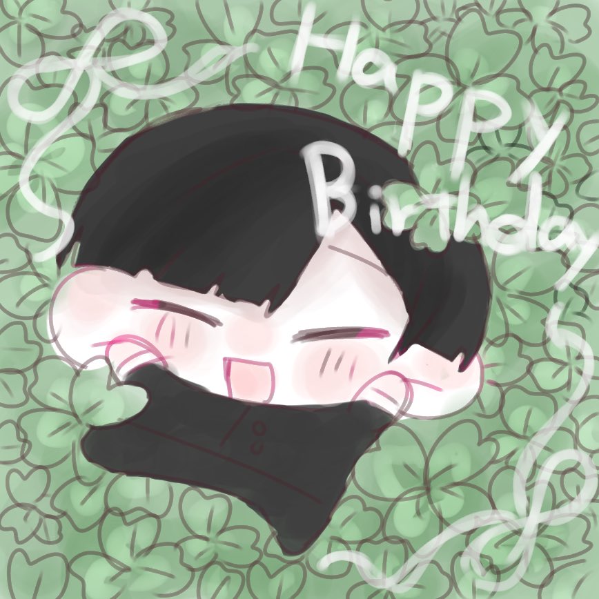 tyokotyoko_404's tweet photo. 幸せになってね🍀︎
 #山田ハジメ誕生祭2026 
 #ぎなさんに描いたよ https://t.co/vP7STLZHy9