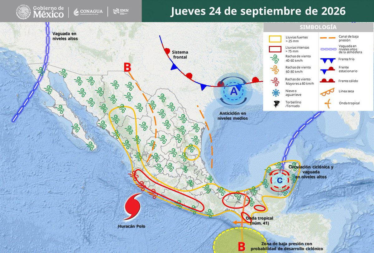 JACalderaA's tweet photo. #CalderaClima Buenos días! La temperatura mínima registrada, este jueves 24 de septiembre, en el estado de Zacatecas.

10.3C Abrego Fresnillo, Zac.
11.1C Sombrerete, Zac.
11.4C Jerez, Zac.
12.0C Monte Escobedo y Villanueva, Zac.
12.3C Villa de Cos, Zac.
12.6C Enrique Estrada, Zac https://t.co/V7cAzYKAjn
