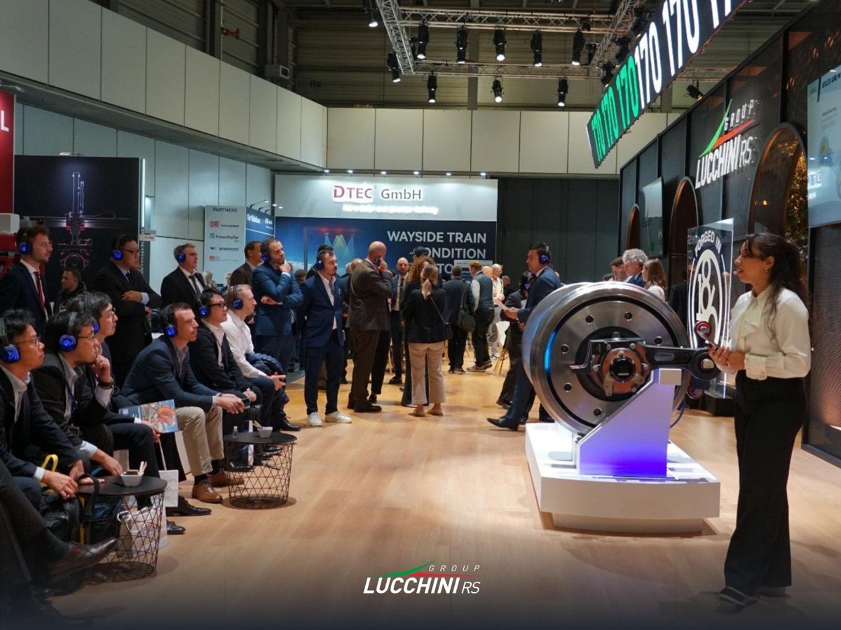 LucchiniRS's tweet photo. Today's Tech Talk explored innovative wheelset solutions for light rail vehicles and the role they can play in improving reliability and maintenance efficiency. https://t.co/RRKnUHFaDk