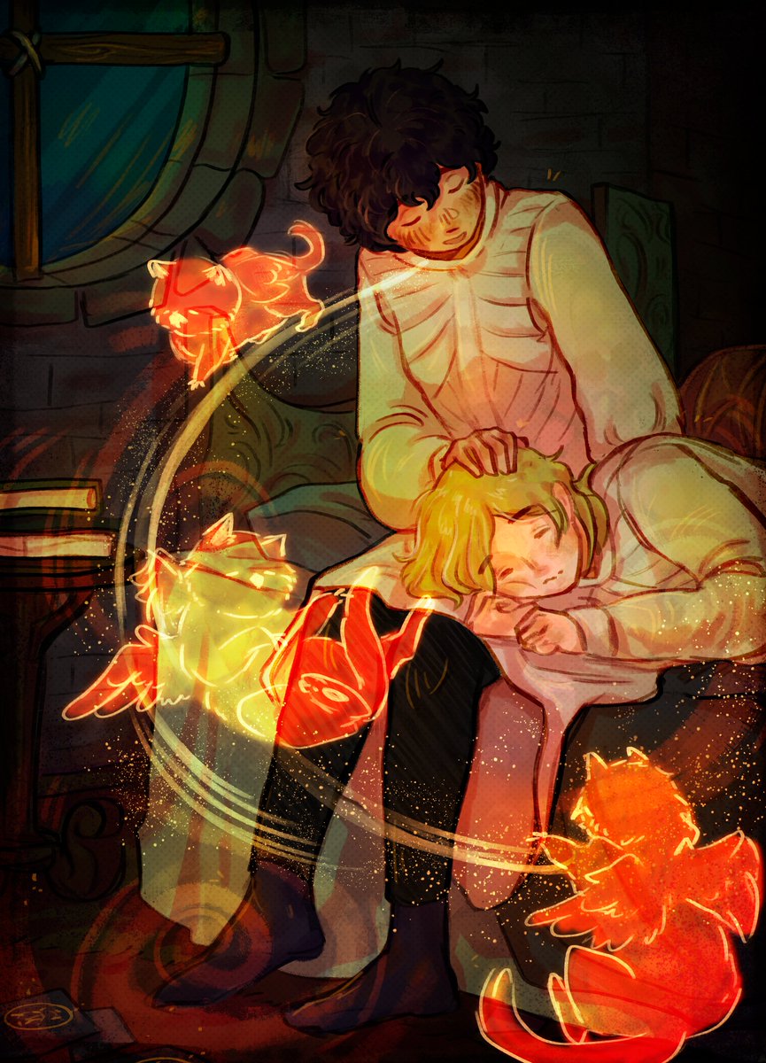 _Enotik_4's tweet photo. "I won’t let the nightmares catch up with you..."
.
#witchhatatelier #arkco https://t.co/9i0jZoDD1b