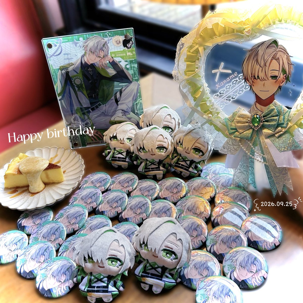 lingjingowo's tweet photo. ⋆｡˚✩ ──────────── ✩˚｡⋆
　　      𝟚𝟘𝟚𝟞.𝟘𝟡.𝟚𝟝
                    𝑯𝒂𝒑𝒑𝒚 𝑩𝒊𝒓𝒕𝒉𝒅𝒂𝒚
                                        𝑲𝑨𝑵𝑨𝑴𝑬
⋆｡˚✩ ──────────── ✩˚｡⋆

#かなめの生誕祝おうの会2026
#かなめーる https://t.co/kknNxoNgcl