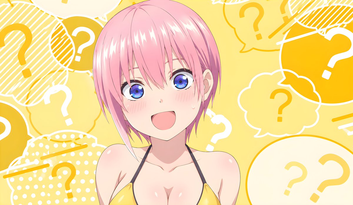 Five_3k026's tweet photo. 五つ子ちゃんを困らせてみた���❓

#五等分の花嫁 https://t.co/RiWQYKTzvG
