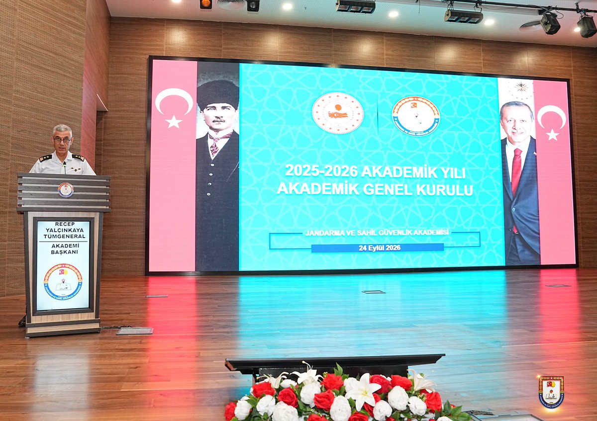 jsgaedutr's tweet photo. 2025-2026 Eğitim Öğretim Yılı Akademik Genel Kurul, JSGA Başkanımız Tümgeneral Recep YALÇINKAYA'nın katılımlarıyla icra edilmiştir. https://t.co/SskTp7KgXN