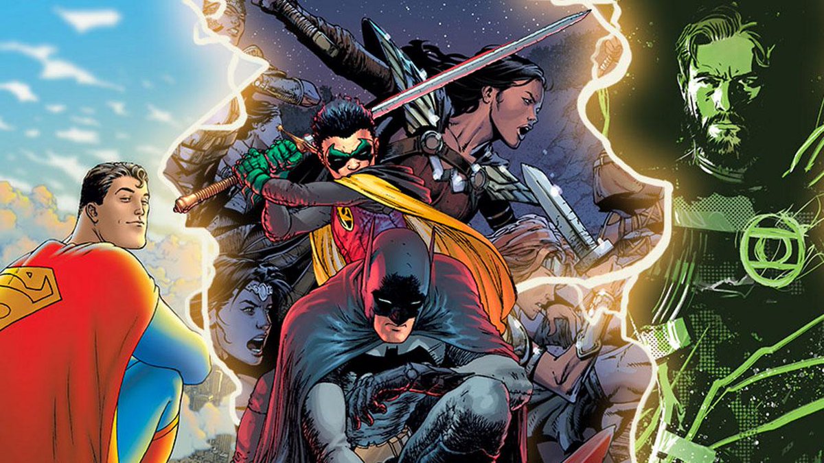 DCLegacy_'s tweet photo. « Si vous voulez que le DCU suive exactement la trajectoire de votre continuité de comics préférée, cela n’arrivera probablement pas. » 

— James Gunn https://t.co/yuRKcZg8Ku