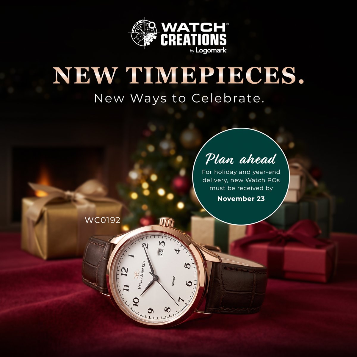 Logomark's tweet photo. New Watches. Timeless Holiday Gifts. ๐
Discover new Watch Creations timepieces made for celebrating, recognizing, and appreciating.
https://t.co/wP4SsCRR00
#NewWatches #WatchCreations #HolidayGifts https://t.co/asoX8ZEzbe