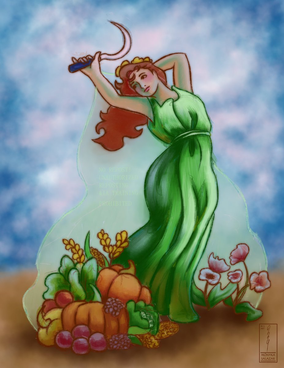 mokkabela's tweet photo. @hanamori_nisa Hi~ I'm Mónyka 
I love to do traditional inspired digital works. Also, I can do both cartoon and semi realism style https://t.co/HT50qjUPpw