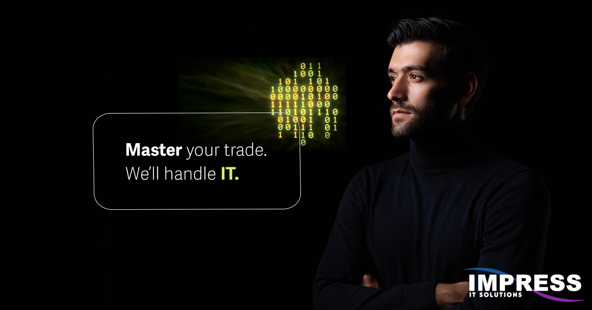 ImpressITS's tweet photo. Master your trade. We’ll handle IT.

You’re an expert in your field, and your time is best spent growing your business, not troubleshooting IT issues.

That’s why joining forces with our expert team is a smart move. It frees you up to focus on growth, innovation and achieving your business goals.

Master your trade, and let us take care of IT. Let’s talk!

https://t.co/gmSuUzqbrm
281-647-9977

#ITExcellence #ManagedIT