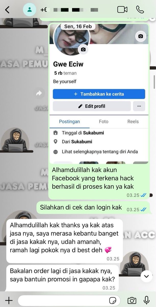 menarikz's tweet photo. Jasa Pemulihan &amp; Perbaikan Akun.

• Pulihkan/Balikin Akun
Fb, Wa, Ig, Tt, Line, X, Email &amp; Lainnya

• Hapus/Nonaktifkan Akun 
Facebook, Instagram, TikTok, WhatsApp, Line, Twitter, Gmail,Telegram &amp; Lainnya

- Lacak Lokasi — Sadap Wa — Hack Akun -

- WhatsApp Ada Di Profil - https://t.co/kvdtaHGgSF