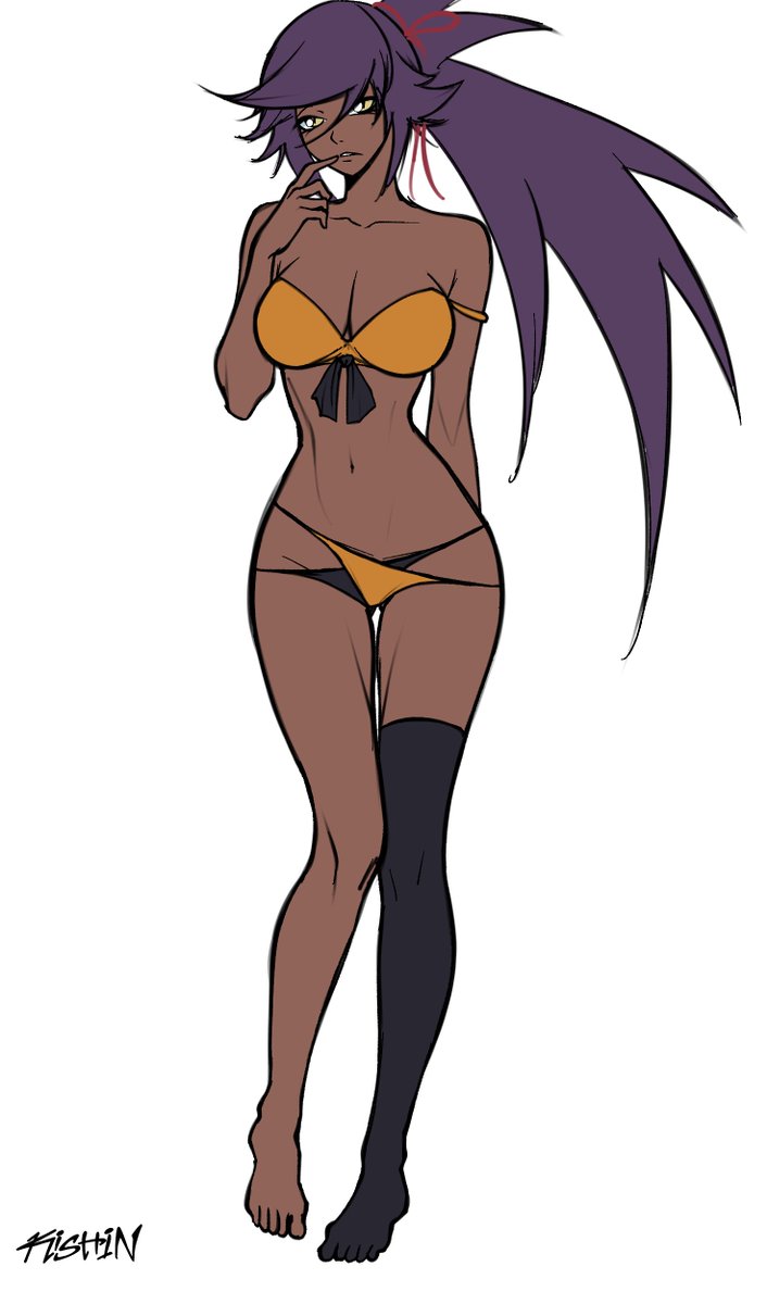 kishinUCH's tweet photo. yoruichi https://t.co/rGU9m1ZRAN