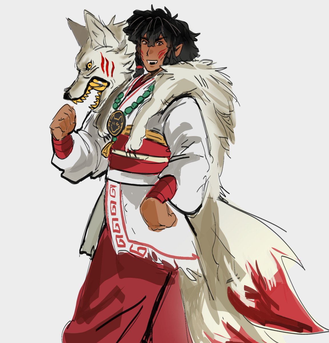 kailverkami's tweet photo. Akita drawing and redesign https://t.co/SQYb5e3WsE