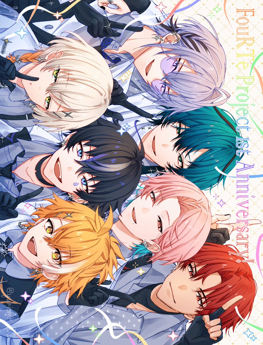 yukiomi_f02's tweet photo. 1周年おめでとうございます✨️
FouRTeに出会えて本当に幸せです。7人が大好き。これからも応援しています！
#FouRTe1stFate 
#ArtFouRTe https://t.co/FLYR37GD6x