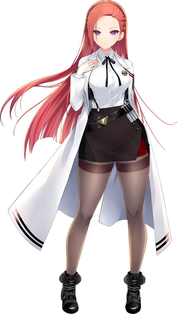 assault_lily's tweet photo. ⿃⼭真赭（とりやま・ますほ）様、マギクリスタルコアを開発、量産可能化に成功した伝説的な研究チームのリーダーです。魔法学・基礎理論の天才で現在のGEHENA過激派の基本思想を定めた人といわれています！イラストは本邦初公開です！デザインはほたる先生です！　＃アサルトリリィ https://t.co/bIGWsvgwaV