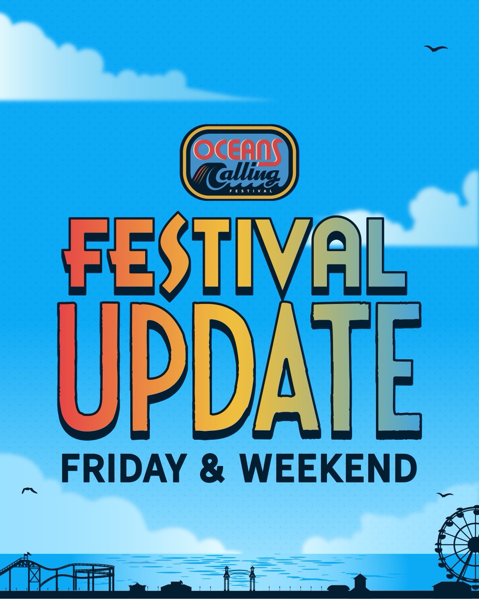 OceansCallingMD's tweet photo. Despite the extraordinary efforts of our production, site, safety teams, and the city staff/officials the impacts of this week’s continued weather, including beach erosion that affected the festival site, have made it impossible to safely complete the build in time for Friday. https://t.co/2o8OEjAuuW