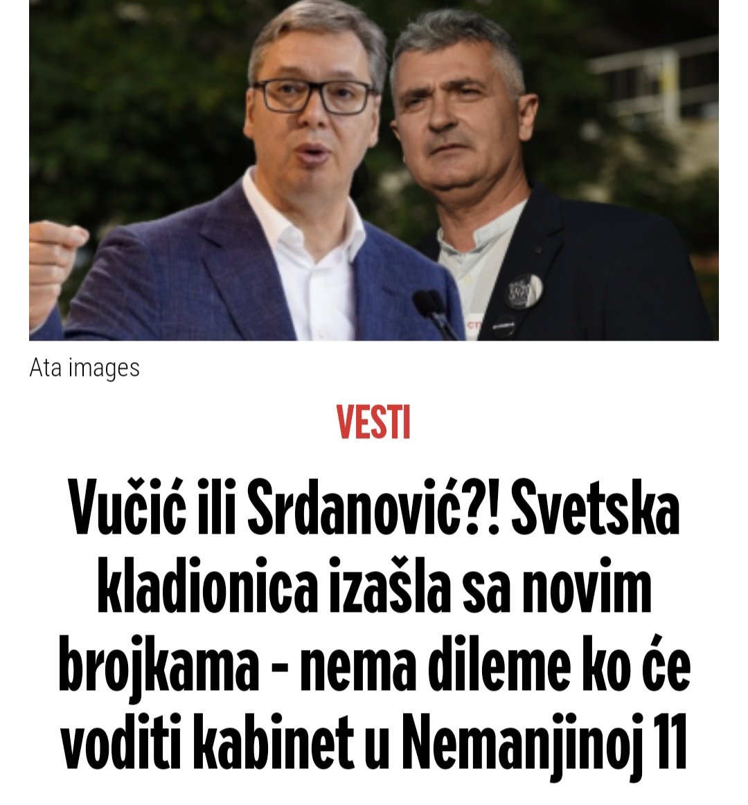 MNovak99059's tweet photo. „Nema anketa, nema istraživanja — samo kvota. Još malo pa će izborni štabovi da se sele u kladionice. 😂
#caosvima https://t.co/zZwjRgsRdn