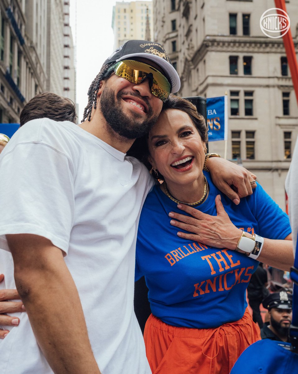 nyknicks's tweet photo. we're gonna tell our kids about nyc summer of '26 https://t.co/6i4tK1Z8OX