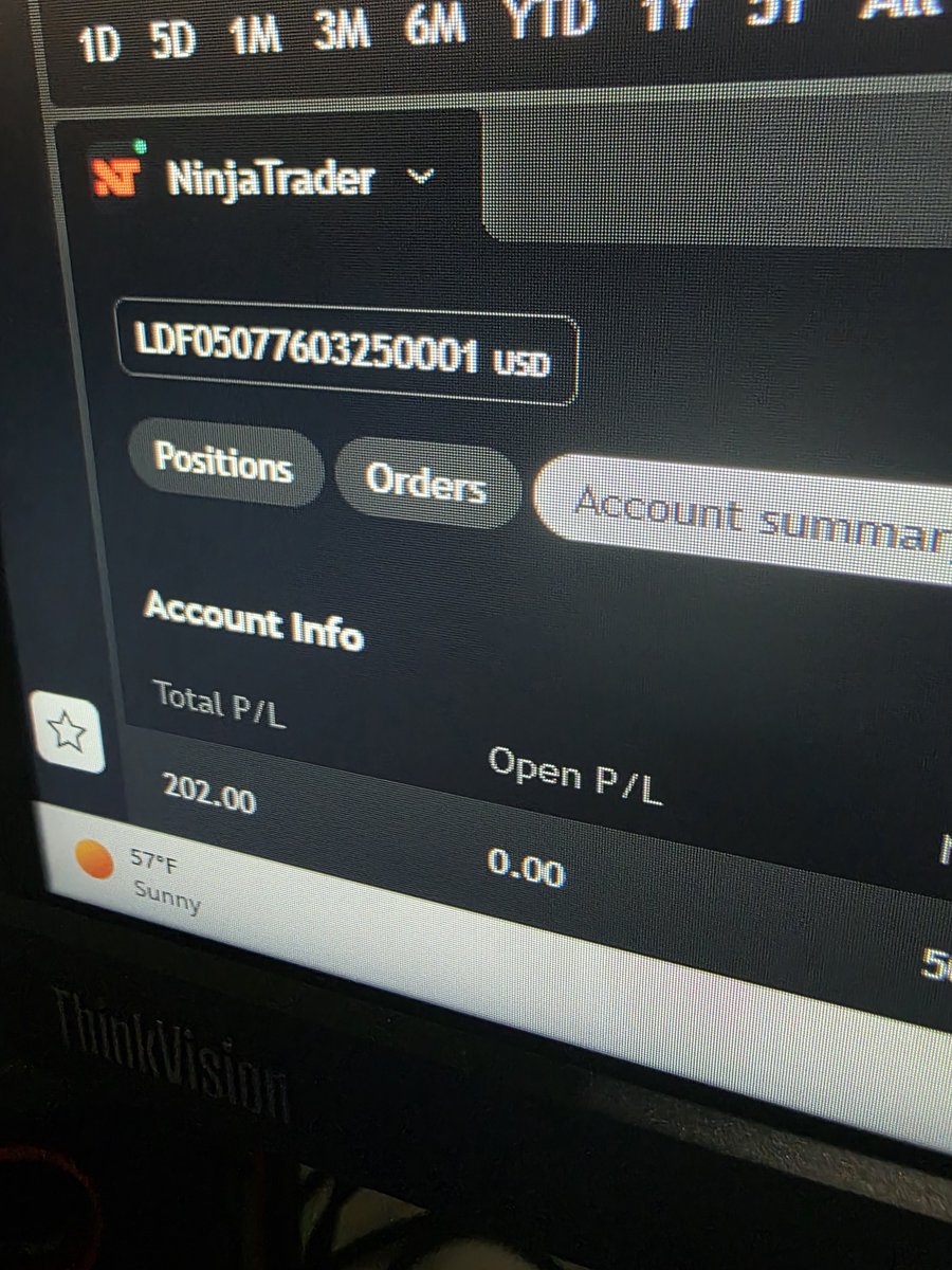 PerfectTrade87's tweet photo. Base hits add up at the end of the week! DOD baby lets goooo! @Jduntrades https://t.co/pEAaLhVXwL