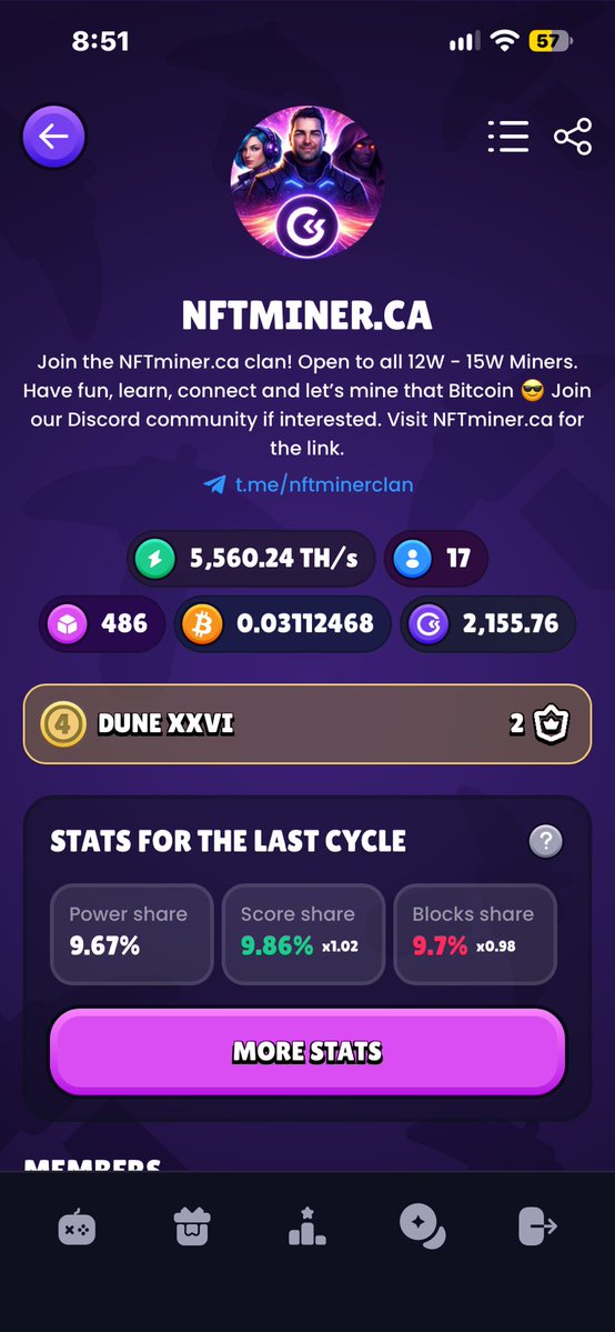 CryptoMinerJoey's tweet photo. Love my clan😎🔥@nftminerca‼️ https://t.co/wP3aqkolRE