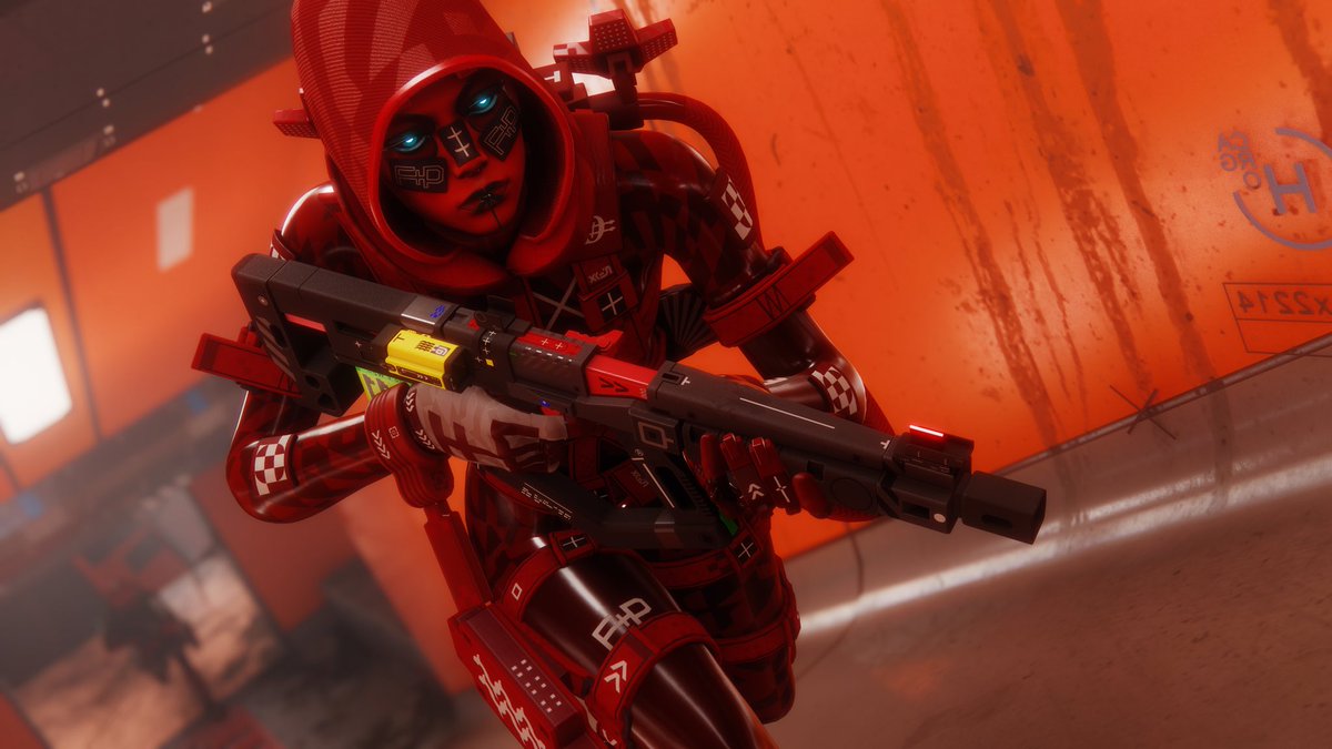 COSMICraven117's tweet photo. So with a masculine and feminine assassin I’m curious about her personality matrix and name. Also who her VA is. The complimentary opposite colors of blue and red is nice touch. 💕 https://t.co/N8iWtWSL24