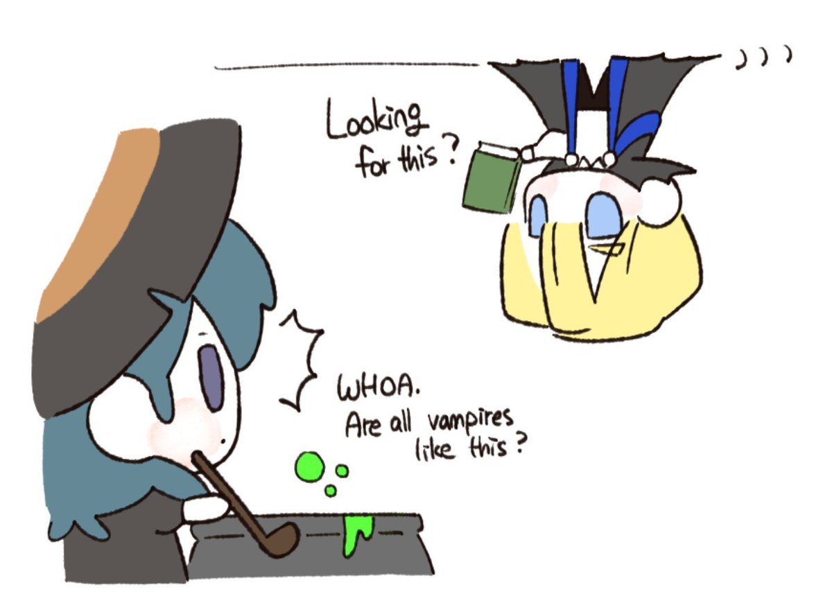 bkbk_babo's tweet photo. 🎃🦇🧛‍♂️🧹 
vampire x apprentice witch
💙💚 https://t.co/nIWInQq1NS