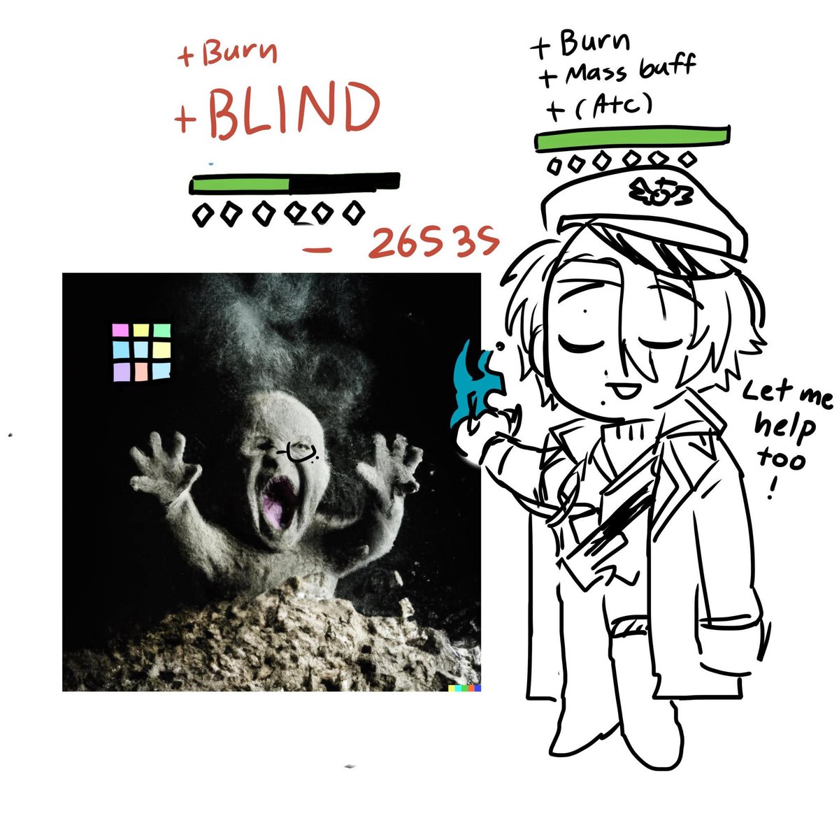 OMILET_KJ's tweet photo. //Reverse1999 OC

It's just funny that I put them together,  and they separate from each other in everyway https://t.co/osgiyJkYfA