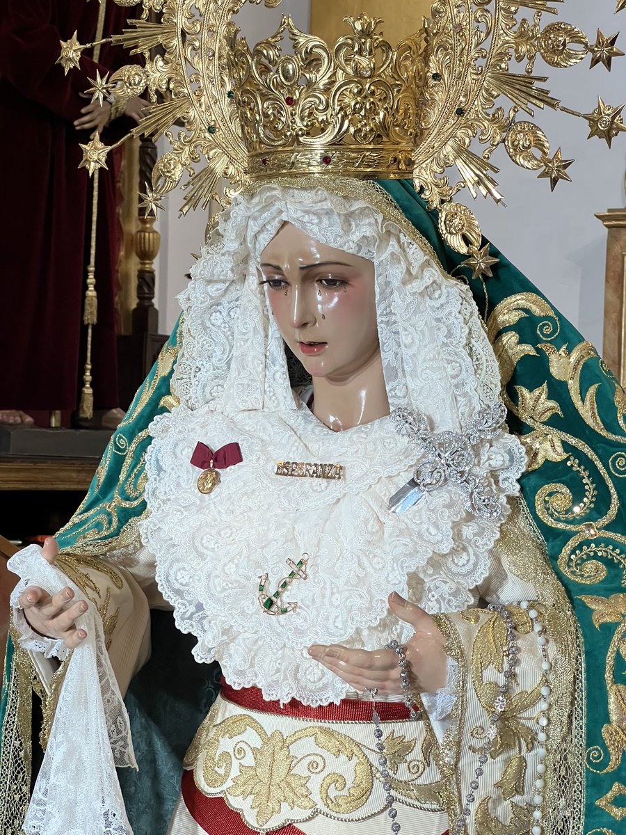 lajarapasion's tweet photo. ⚓️ | LA ESPERANZA EN MARTÍN DE LA JARA

Ntra. Sra. de la Esperanza Macarena vuelve a la Parroquia de Nuestra Señora del Rosario, a recibir el amor y el cariño de sus devotos y de su pueblo. 

#LaJaraGlorias26 #MartíndelaJara #EsperanzadeLaJara https://t.co/GphKfd4cdK