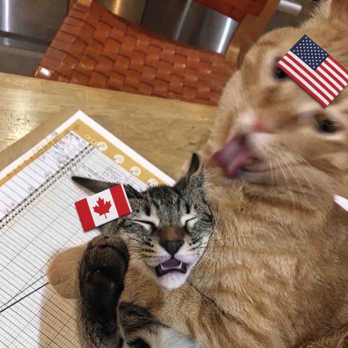 hoshizorarock's tweet photo. USA: "GIVE ME MORE MAPLE SYRUP!!" 😡🇺🇸👅

Canada: "...I-I don't have any m-more..." 😭🇨🇦💀🚨 https://t.co/ZFtvgRQ4AW
