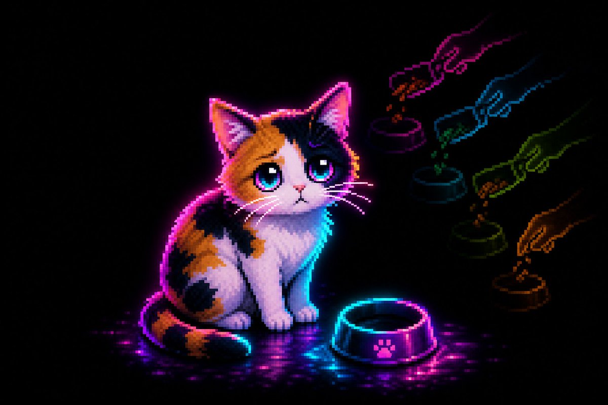 AnimalHouseAI's tweet photo. Muse can be ignored forever. Ours can't. Which one is actually the test of whether you care?

#CompanionAI #AIAgents https://t.co/1IgGkCR8t3