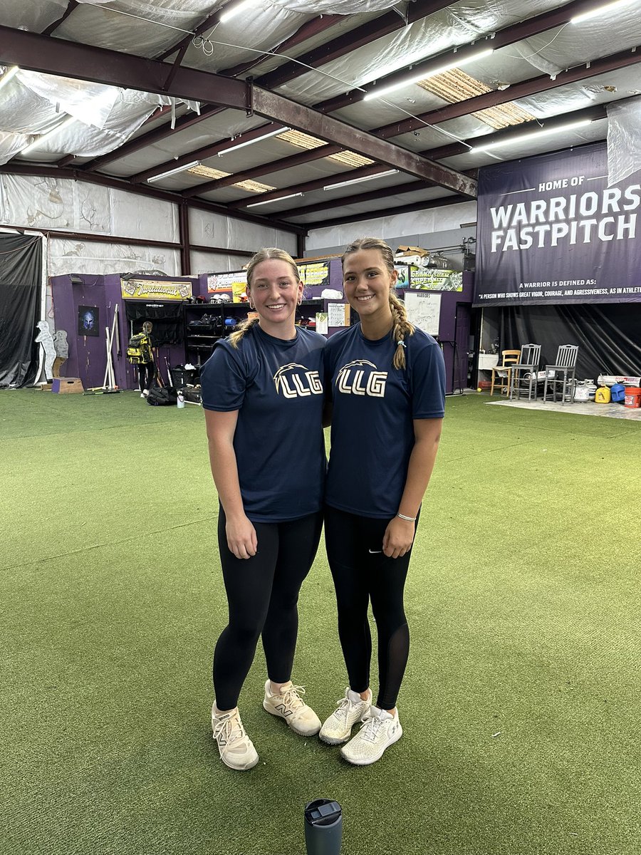 LelaLusk2029's tweet photo. Loved getting some work in yesterday with my teammate @KayleeJones2029 !!
#ILEAP4success π«ΆπΌβ‘οΈ
@Org_LLG @LLGELITE @sophwools @LLGCOACH
@VTechSBcoach @Coach_Alameda @michaellew10 @jjpower19 @TCam_FSUSB @FSU_CoachWilson @coach_crowell @lexxx_20 @ABaggetta @laurenfoster02 @KateMalveaux @CoachMalveaux @rykerzc @Coach_Jo4444 @JamieAllred24 @CoachLarissaA @ConnorMammola @UGACoachTony @Syd_finch @Coach_Ricketts @CoachZacShaw @tarynemckinney @e_newellcoach @ElizabethH_99_ @AshleyWadeUNCW