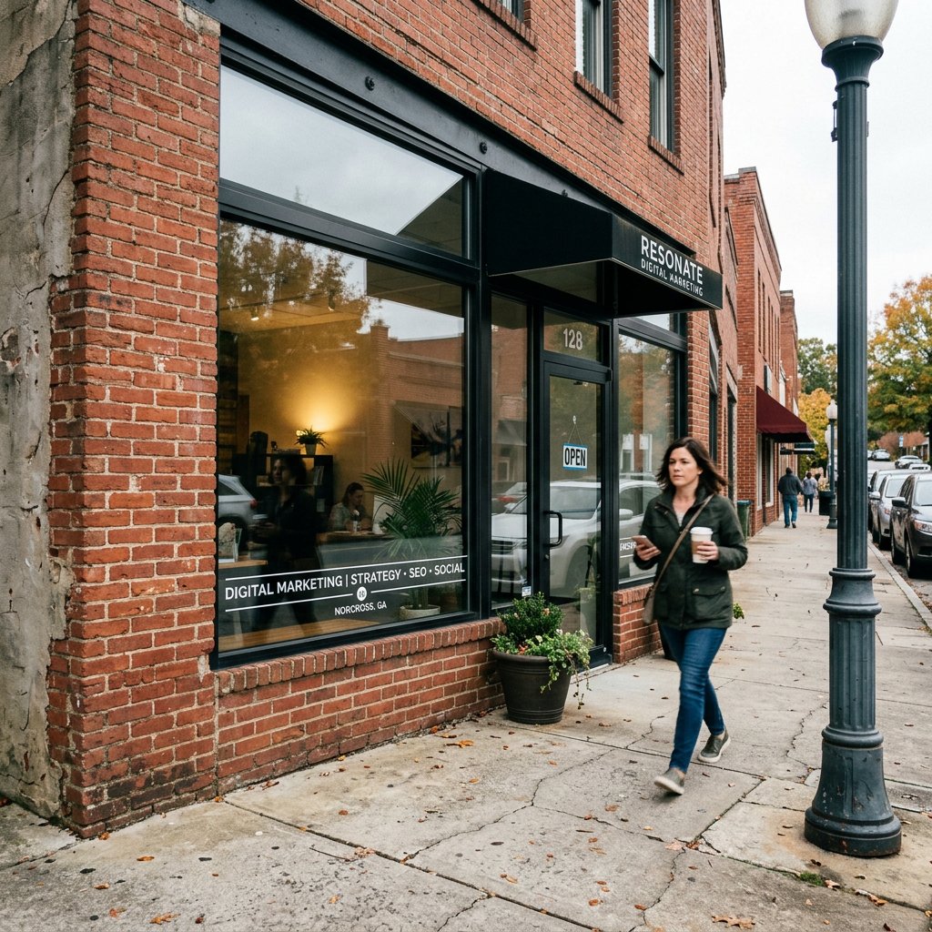 pinpointlocalai's tweet photo. Norcross businesses: 2026 is about 'Search Everywhere Optimization.' Be where your audience looks—on every platform. We help you build a trusted online presence that turns local searches into real customers. Book your discovery call today! https://t.co/ep72H6pO8R