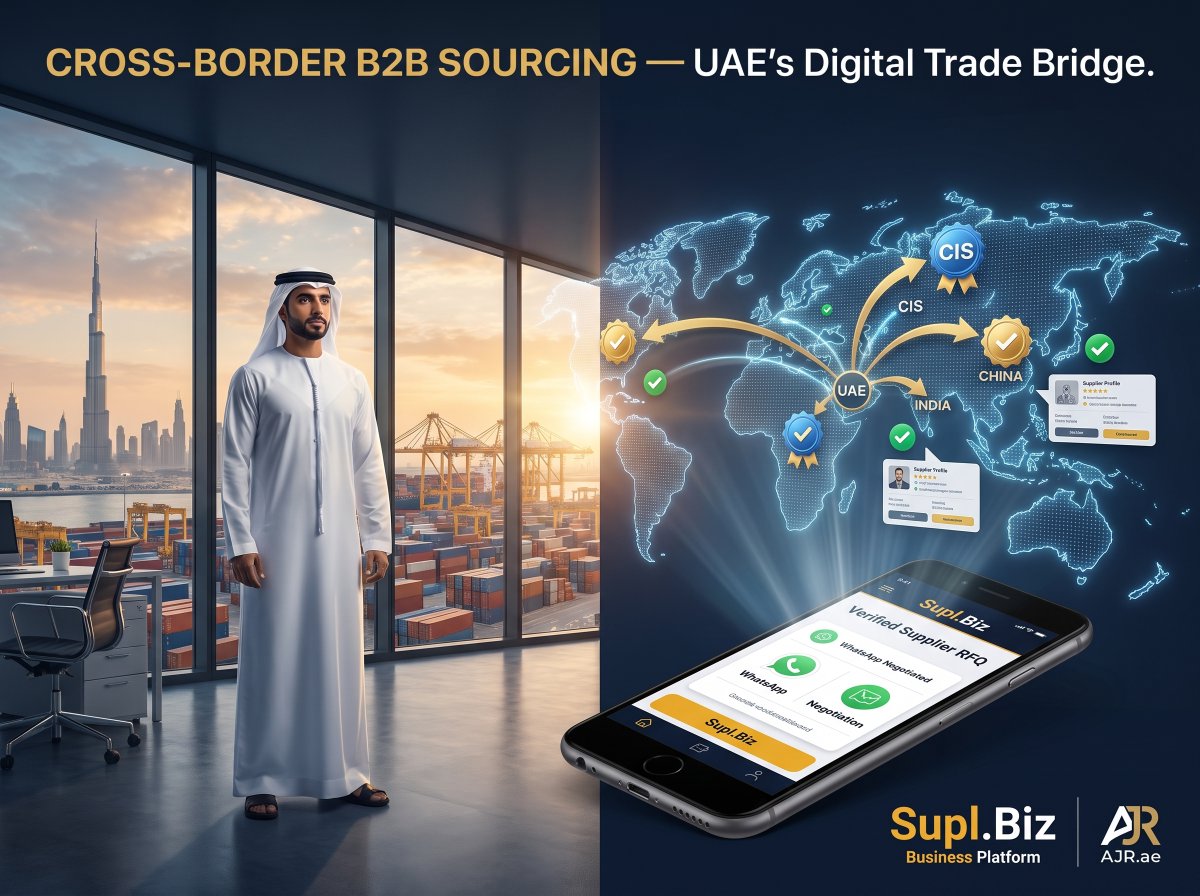 SuplBiz's tweet photo. Cross-Border B2B Sourcing UAE: The 4 Rules That Protect Your Capital
4 rules:
Verify licenses & tax IDs
Sample before MOQs
Lock HS codes in writing
Milestone payments > upfront wires
#CrossBorderTrade #UAE #B2B #Sourcing #SuplBiz #AJR https://t.co/BfHxoQ7md9