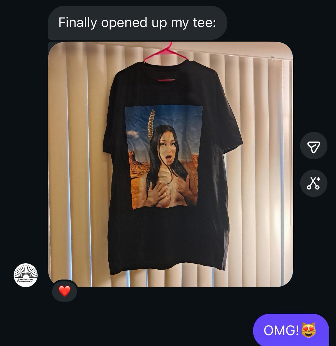 purrrr69's tweet photo. Appreciate the supporters who are wearing me! Dm me for more information on getting a shirt💋I’ll even send a little extra in the package �� https://t.co/QkCIMkhMWR