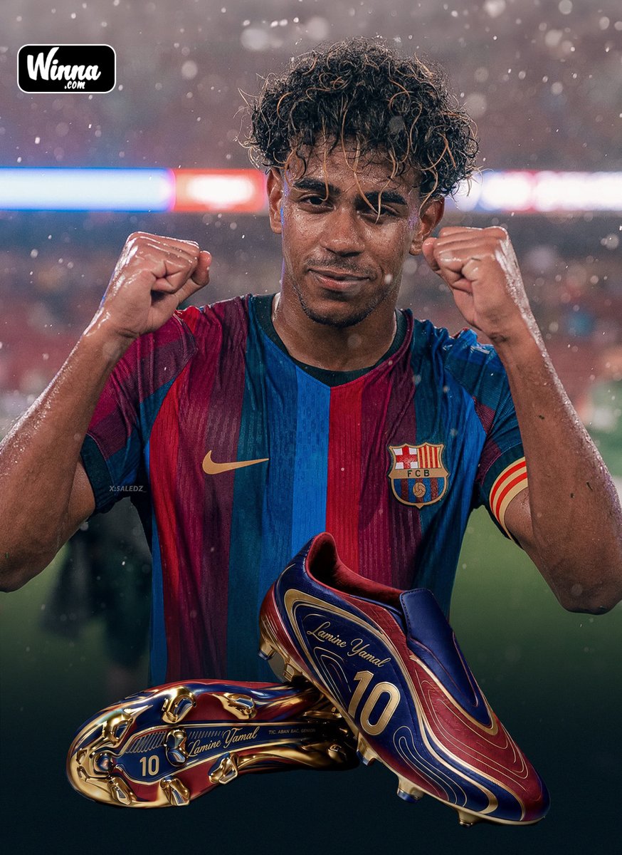 WinnaFC's tweet photo. 🚨| BREAKING: Adidas to release special Ballon d’Or boots for Lamine Yamal if he wins it. The most expensive boots ever.🤩 https://t.co/l2ogbHbdZx