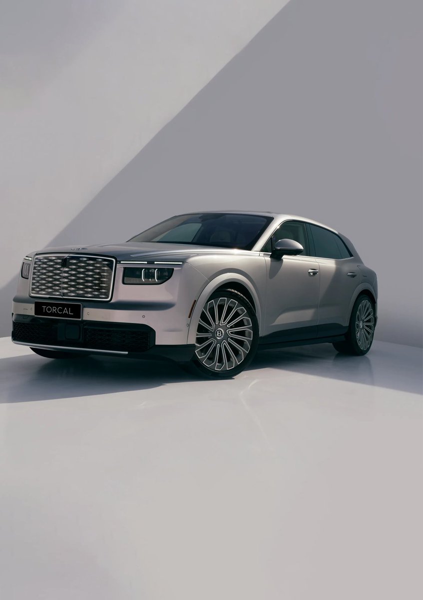 InternetH0F's tweet photo. Bentley unveils the Torcal, its first ever electric vehicle starting at $230,000

The car comes with a synthetic engine sound built from real drum recordings to replicate the rhythm of its iconic V8 https://t.co/Ia4dNebrWT