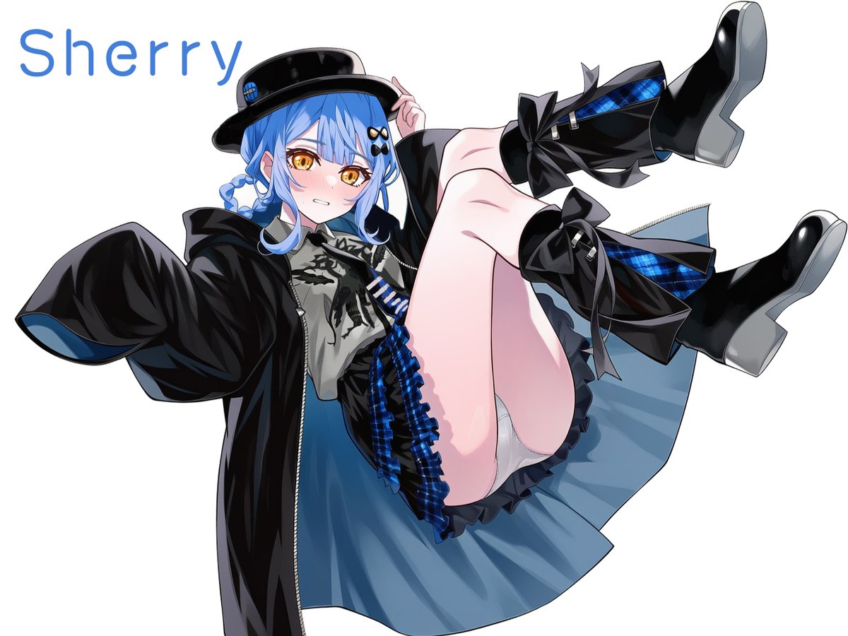 ANCHEY00's tweet photo. ｈNAOTOコラボのゴシックシェリーちゃん💙
ちょっと恥ずかしそう？🥰
#まのさば #橘シェリー https://t.co/B9vLEIbTBD