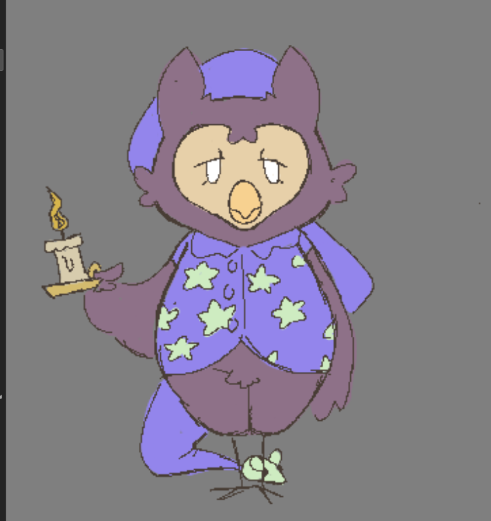 TinyByrdz's tweet photo. little owl character! https://t.co/BlUPV2IAcB