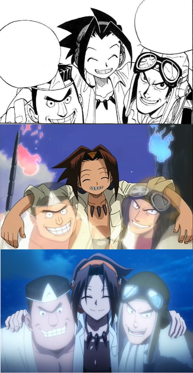 dracked14v4's tweet photo. Ninguna adaptación le hace justicia al manga de Shaman King

La de 2001 es una adaptación libre que mantiene el alma original pero que se desvía antes de la mitad de la historia

Y la de 2021 es una adaptación literal y genérica con animación estática y un arte honestamente feo. https://t.co/wtukqqWRLD