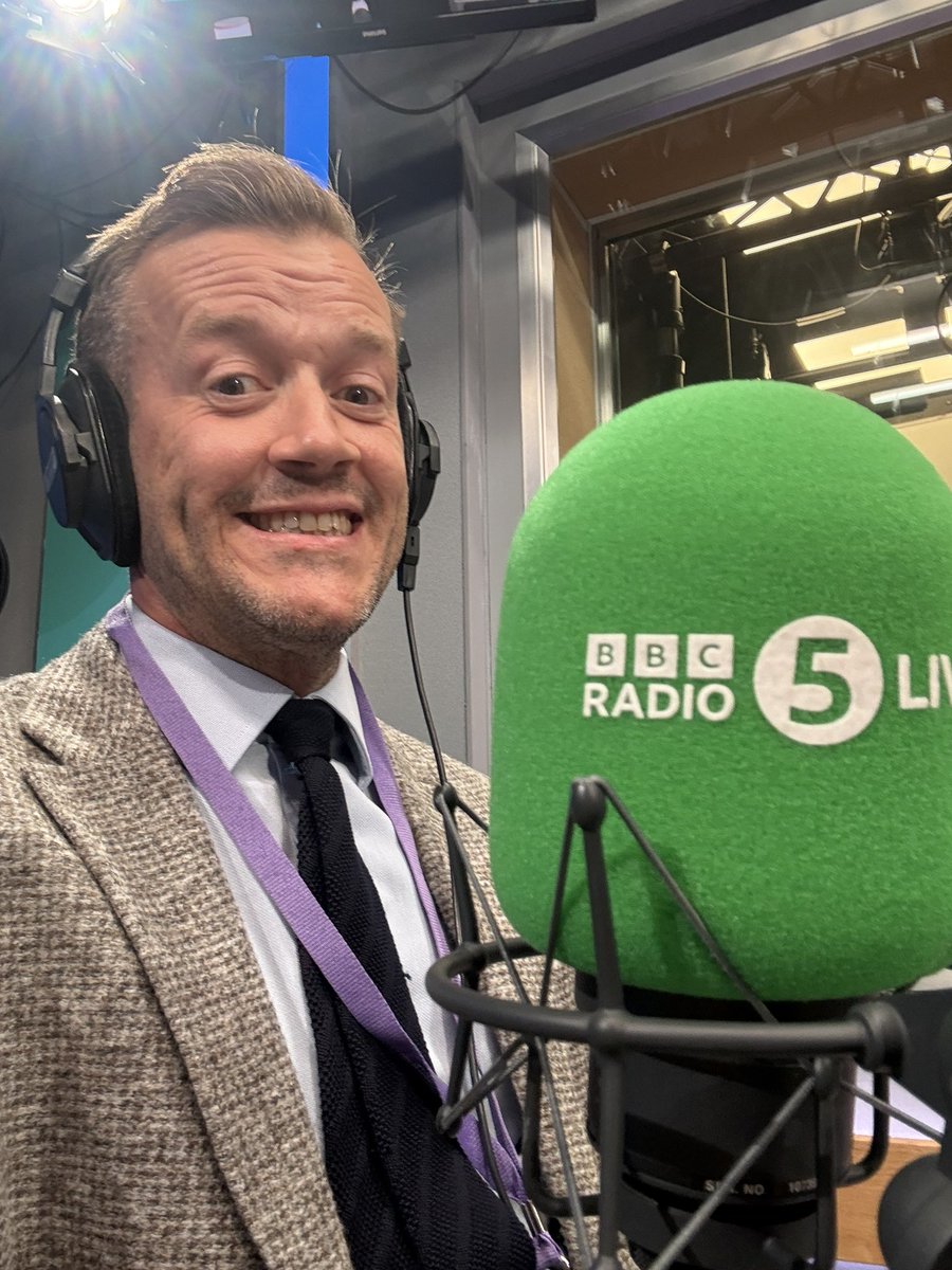 SPBeale's tweet photo. What a privilege to speak to @MattChorley on @bbc5live about A-Level politics. So great to hear from enthusiastic students like Joe, Olivia and George. The campaign to get Matt to study for an Alevel starts now! https://t.co/qHGdWWLr4Z